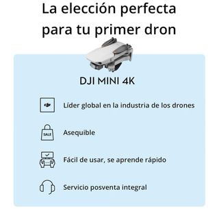 DJI Mini 4K Dron Cámara 4K UHD