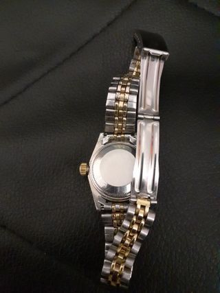 Reloj Rolex Oysterquartz Oro y Plata