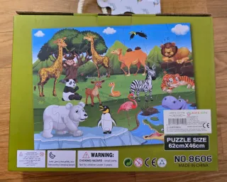 Puzzle Jumbo Zoo 35 Piezas