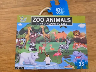 Puzzle Jumbo Zoo 35 Piezas