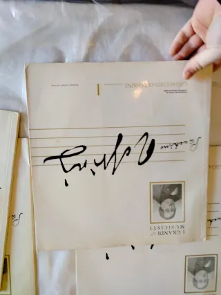 Lotto 7 Vinili G. Rossini I Grandi Musicisti