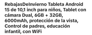 Tablet azul con soporte amarillo
