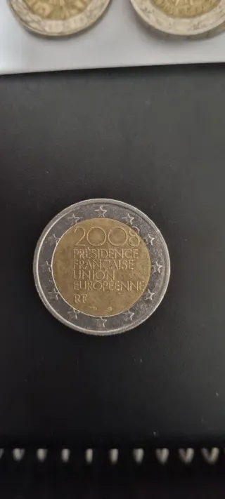 Moneda 2 Euros Presidencia Francesa 2008