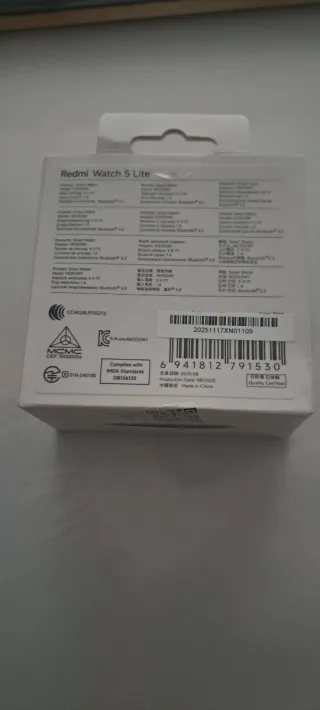 Xiaomi Redmi Watch 5 Lite Negro