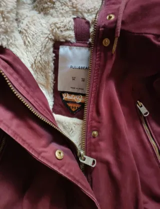 Parka nieve lluvia forro capucha