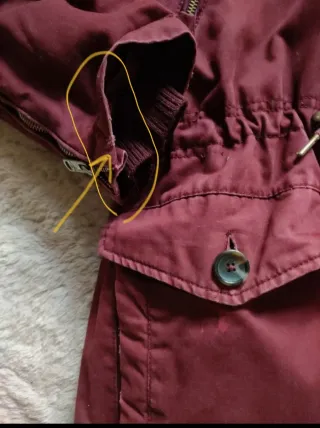 Parka nieve lluvia forro capucha