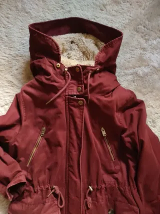 Parka nieve lluvia forro capucha