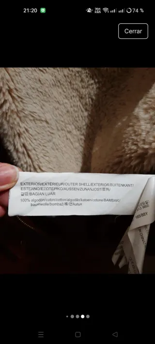 Parka nieve lluvia forro capucha