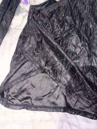 Vestido elegante sexy negro