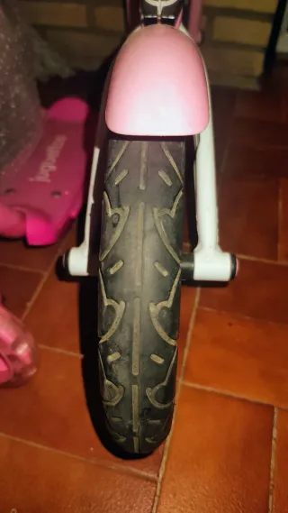 Bicicleta Imaginarium sin pedales rosa Pedales inc