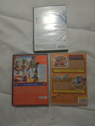 Lote 3 Películas DVD: Rango, Robots, La Historia I