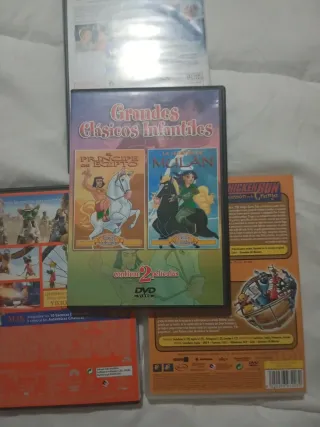 Lote 3 Películas DVD: Rango, Robots, La Historia I