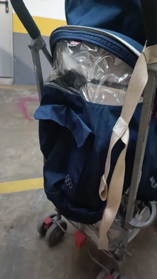 Silla de paseo Maclaren azul
