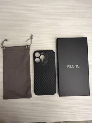 Cover iPhone 13 Pro Filono Fibra Carbonio