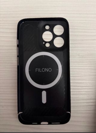 Cover iPhone 13 Pro Filono Fibra Carbonio