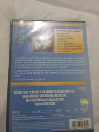 DVD 20000 Leguas de Viaje Submarino Walt Disney