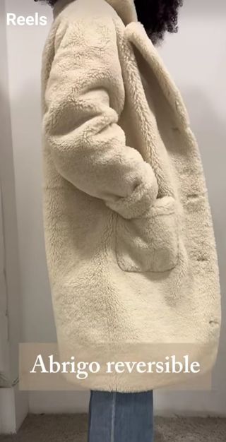 Abrigo Reversible Nuelliot - Coñac Con etiqueta.