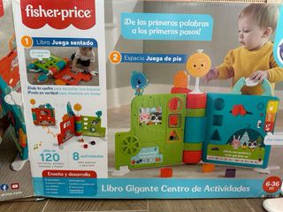 Libro Interactivo Fisher-Price ABC 123