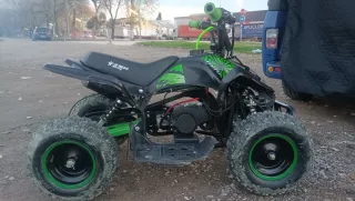 Mini Quad Infantil Negro y Verde