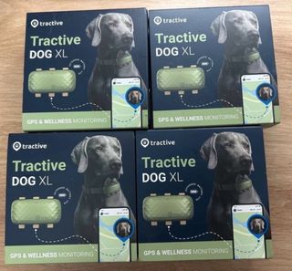4 x Tractive DOG XL GPS Tracker