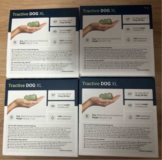 4 x Tractive DOG XL GPS Tracker