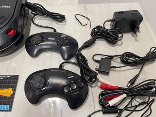 Consola Sega Mega CD 2 Negra
