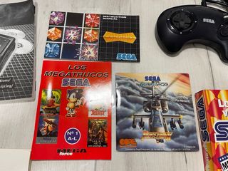 Consola Sega Mega CD 2 Negra