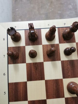 Scacchiera e pezzi di lusso