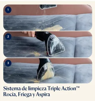 ALQUILER máquina limpia tapicerías