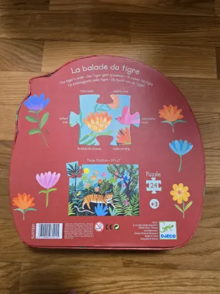 Puzzle Djeco Tigre 24 Piezas