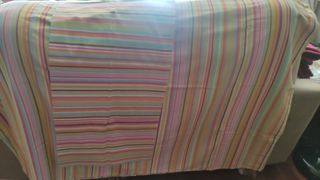 Funda nórdica alegre de rayas