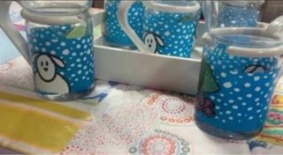 Juego de 6 Tazas Vintage