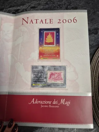 Cartella Natale 2006 Poste Italiane