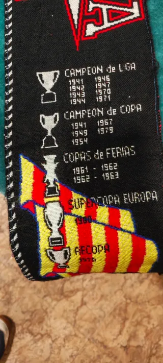 Bufanda del Valencia C.F. antigua