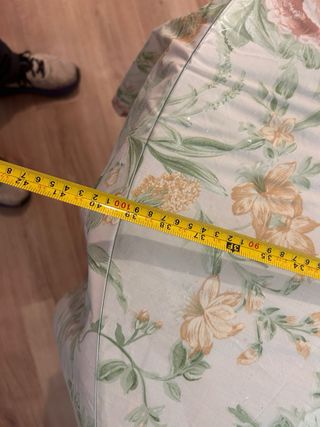 Mesa redonda con base cristal y