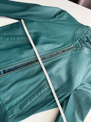 Cazadora piel Massimo Dutti 34 XS