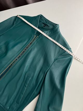 Cazadora piel Massimo Dutti 34 XS