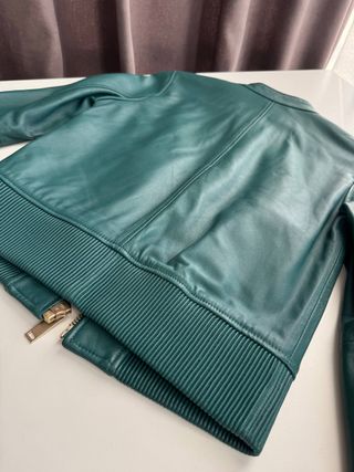 Cazadora piel Massimo Dutti 34 XS