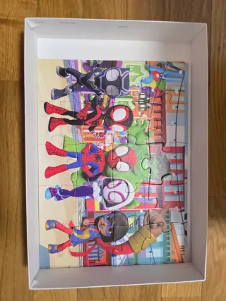 2 Puzzles Spidey Amazing Friends Marvel 20 piezas