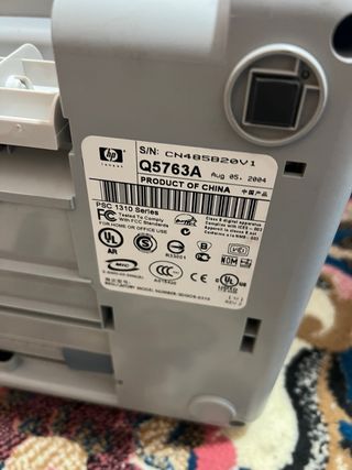 Impresora HP PSC 1315 All-in-One