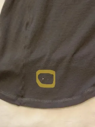 Camiseta Promod Gris Viscosa Manga Larga Talla L