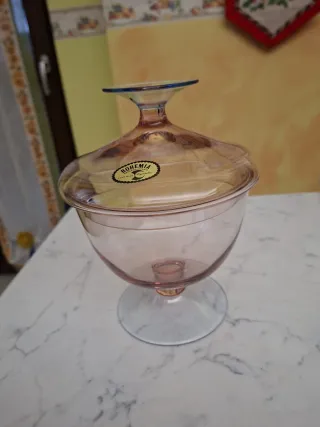 Posacenere/Portacioccolatini Bohemia in cristallo