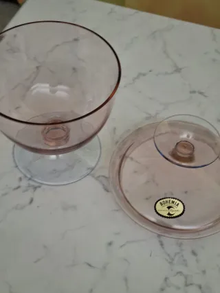 Posacenere/Portacioccolatini Bohemia in cristallo