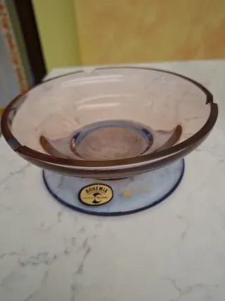 Posacenere/Portacioccolatini Bohemia in cristallo