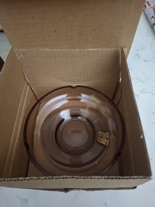 Posacenere/Portacioccolatini Bohemia in cristallo