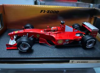 Hotwheels Ferrari F1-2000 Michael Schumacher 1:18