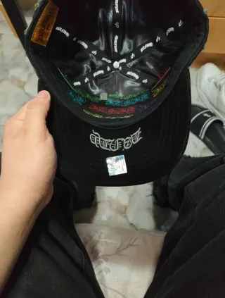 Gorra Dandy Hats Negra y Gris