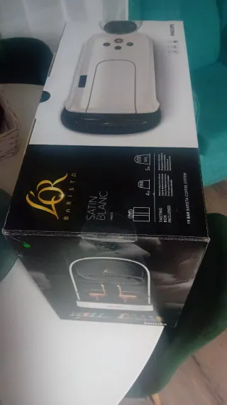 Cafetera LOR Barista Satin Blanc