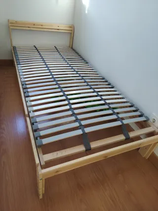 Cama Neiden 90x200cm + Somier Lonset