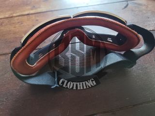 Occhiali da moto vintage lenti trasparenti